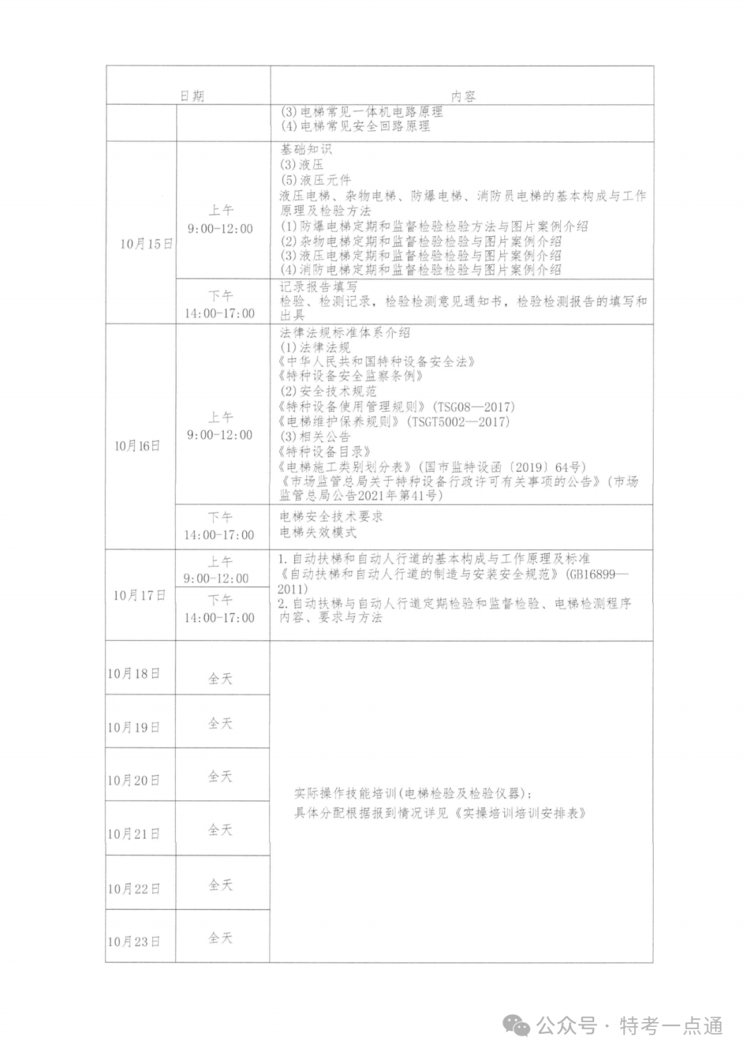 江苏：关于2024年电梯检验(DTY)人员(含补考取证专业培训活动预报名的通知